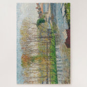 Puzzle Banques du Loing in Moret par Camille Pissarro (Vertical)