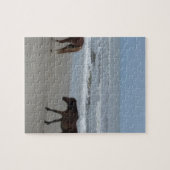 Puzzle Banques externes de chevaux sauvages (Horizontal)