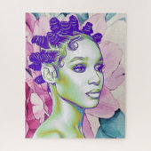 Puzzle Bantu Knots (Vertical)