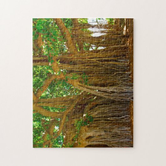 Puzzle Banyan Tree Honolulu HawaiI. (Vertical)