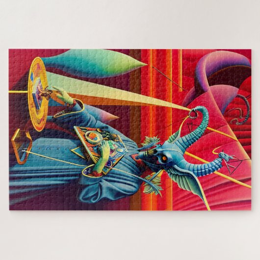 Puzzle Baphomet prend l'Imaginaire de l'appât (Horizontal)