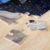 Puzzle Baphomet Sabbatical Goat Black Night Earth (Côté)