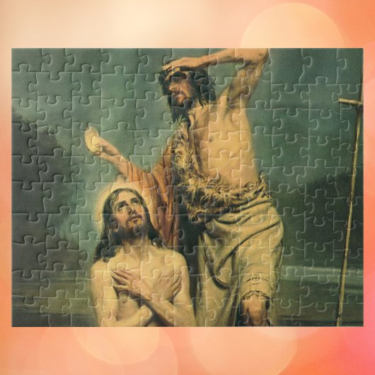 Puzzle Baptême de Jésus Christ par Jean le Baptiste
