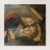 Puzzle Baptême du Christ Anges par Léonard de Vinci (Horizontal)