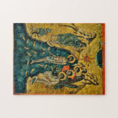 Puzzle Baptême du Christ Icône chrétienne orthodoxe (Horizontal)