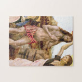 Puzzle Baptism of Jesus Christ By Léonard de Vinci (Horizontal)