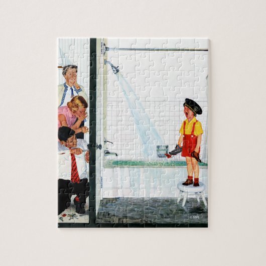 Puzzle Baquet de débordement (Vertical)