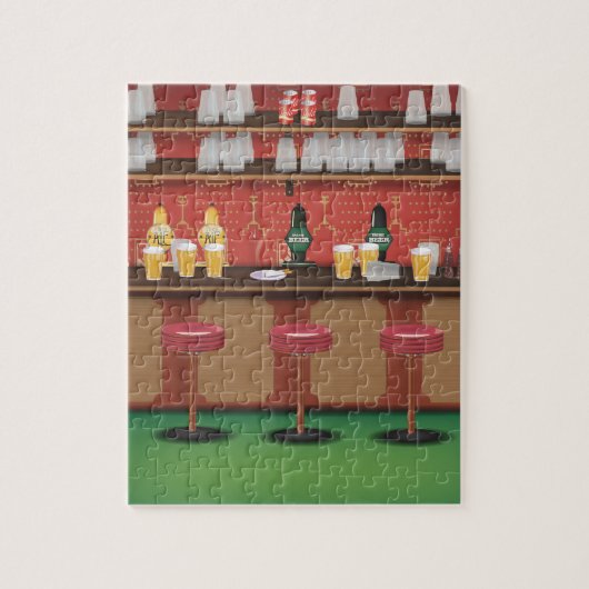 Puzzle Bar de pub britannique (Vertical)