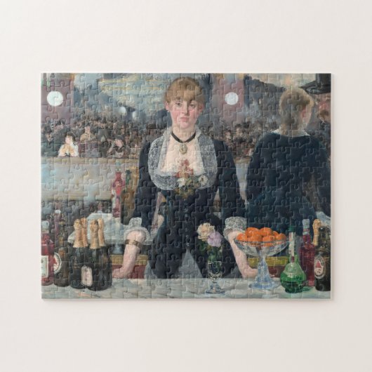 Puzzle Bar Folies-Bergere Manet Impressionniste Peinture (Horizontal)