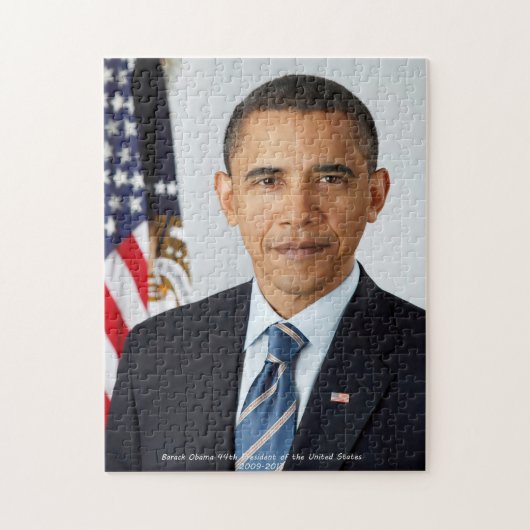 Puzzle Barack Obama 44ème Président des Etats-Unis (Vertical)