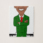 Puzzle barack obama santa claus (Vertical)