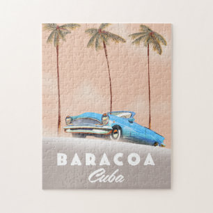 Puzzle Baracoa Cuba voiture ancienne