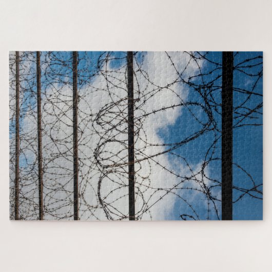 Puzzle Barbelé (Horizontal)