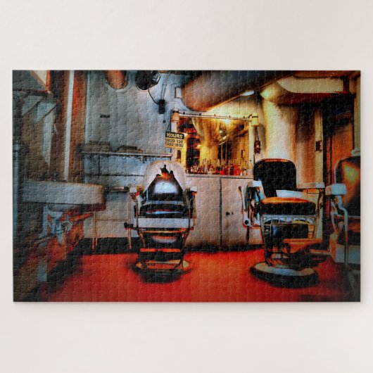 Puzzle Barbershop vintage (Horizontal)