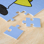 Puzzle Barbier À Rex Tyrannosaurus Avec Ciseaux. (Côté)
