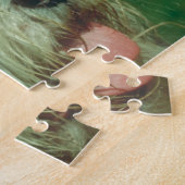 Puzzle barbu de chien de colley (Côté)