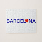 Puzzle Barcelona love (Horizontal)