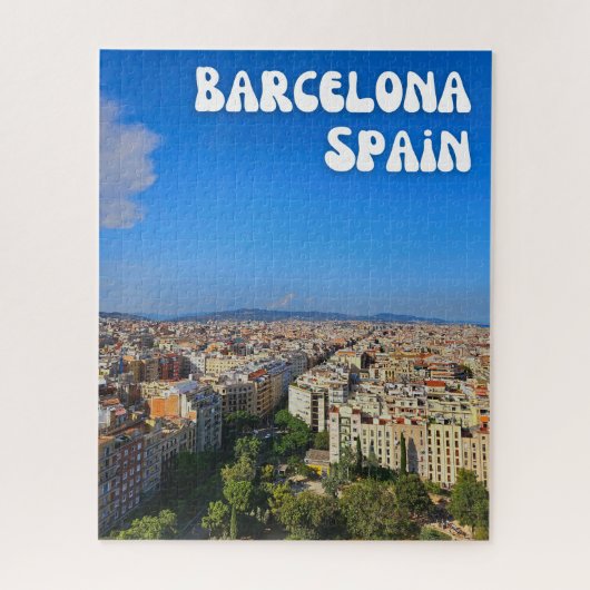 Puzzle Barcelone, Espagne (Vertical)