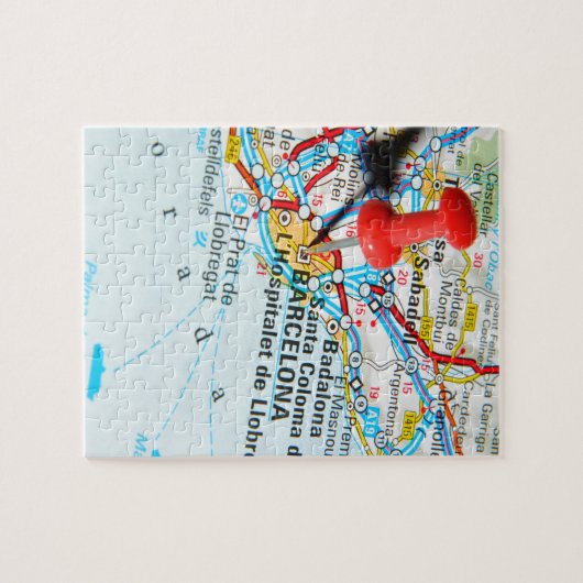 Puzzle Barcelone, Espagne (Horizontal)