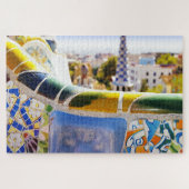 Puzzle Barcelone Espagne Parc Guell Travel Photo (Horizontal)