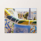 Puzzle Barcelone Espagne Parc Guell Travel Photo (Horizontal)