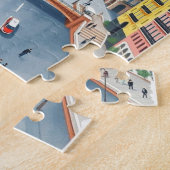 Puzzle barcelone espagne Voyage Art Vintage (Côté)