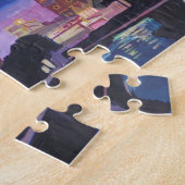 Puzzle Barcelone Sagrada Familia Van Gogh inspiré (Côté)