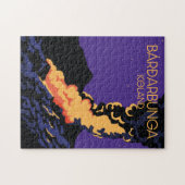 Puzzle Bárðarbunga, affiche de voyage en Islande. (Horizontal)
