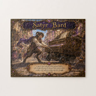 Puzzle Barde Satyre et Son Piano Enchanté
