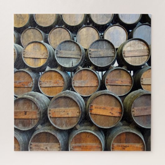 Puzzle Barils de vin empilés (Vertical)