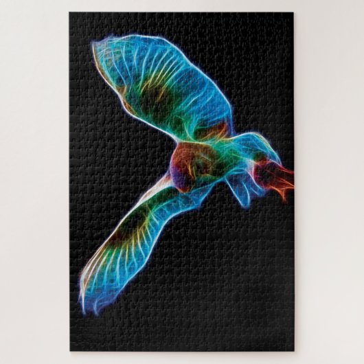 Puzzle Barn Owl (Vertical)