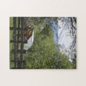 Puzzle Barne rouge (Horizontal)