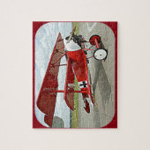 Puzzle Baron rouge triplan (Vertical)