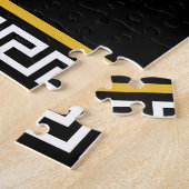 Puzzle Baroque d'or : frontière noire grecque (Côté)