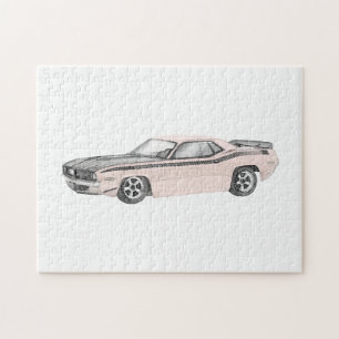 Puzzle Barracuda de Plymouth 1970