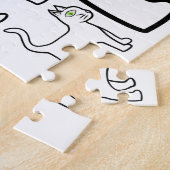 Puzzle Barre Thunder_Cove de chat à oeil vert (Côté)