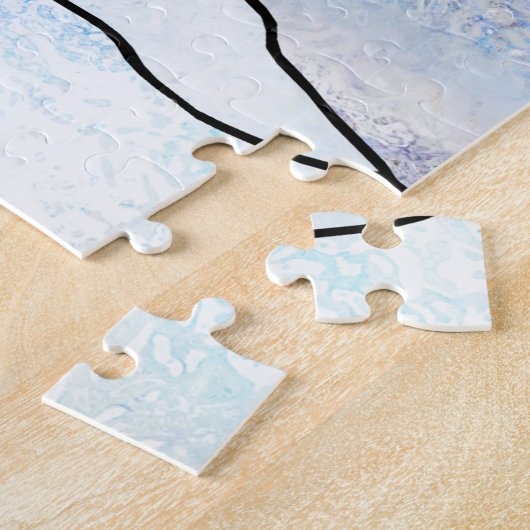 Puzzle Barres arc-en-ciel, unité en vitrail (Côté)