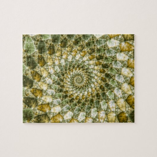 Puzzle Barres marbrées - Mandelbrot Art (Horizontal)