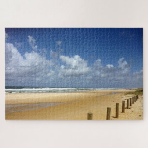 Puzzle barrière de plage