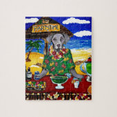 Puzzle Bartender Weimaraner (Vertical)