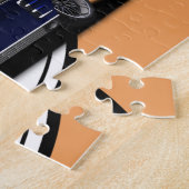 Puzzle Bas cavalier fait sur commande (Côté)