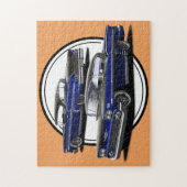 Puzzle Bas cavalier fait sur commande (Vertical)