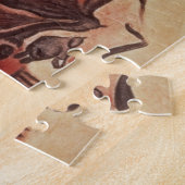 Puzzle Basculez la peinture d'un bison, défunt (Côté)