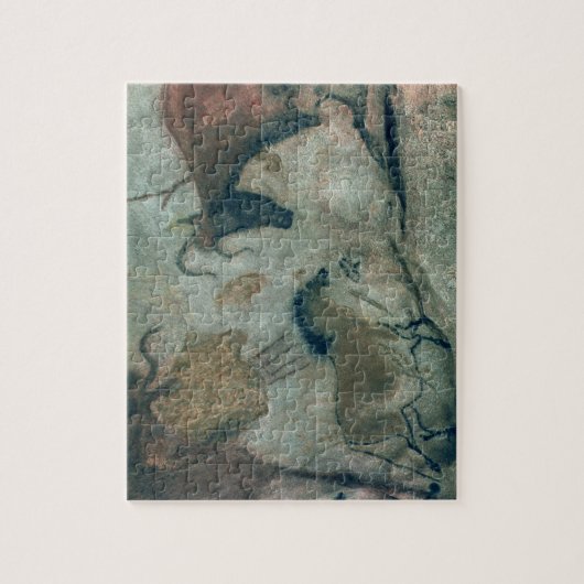 Puzzle Basculez la peinture montrant un cheval et une (Vertical)