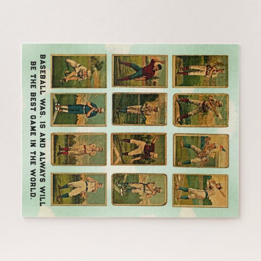 Puzzle base-ball vintage (Horizontal)