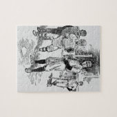 Puzzle Baseball : Joueurs (Horizontal)