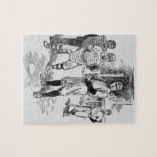 Puzzle Baseball : Joueurs (Horizontal)