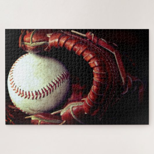 Puzzle Baseball Mitt (Horizontal)