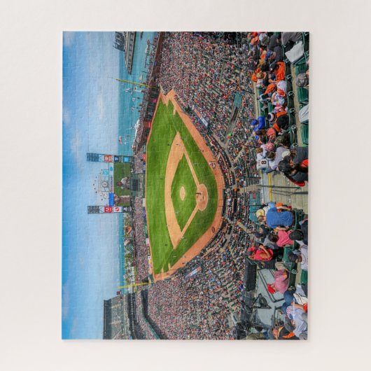 Puzzle Baseball, Oracle Park, (Vertical)