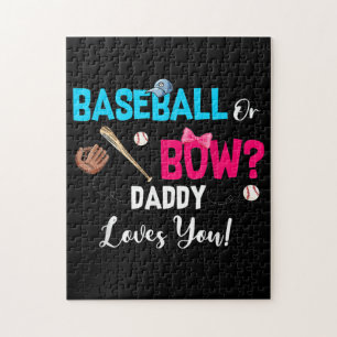 Puzzle Baseball Ou Bows Genre Reveillez Party Papa Aime